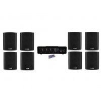 Razglasni sistem  KacAudio 8x124B-BK Razglasni sistem  KacAudio 8x124B-BK